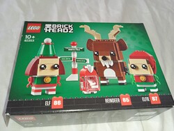 LEGO®  BrickHeadz Rénszarvas, Manó és Manólány (40353) Elf Reindeer Elfie 86 85 87 készlet