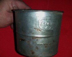 Antik DR.OETKER fém KÉZI, KALIBRÁLT fém, lemez pudingkészítő gépezet a képek szerint