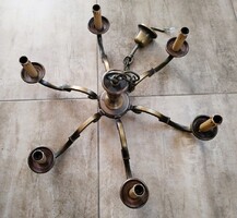 (K) Gyönyörű réz/bronz bronz csillár