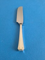 Ezüst art deco sajt kés