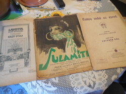 Kották -  1. Lavotta első szerelme Káldi Gy. 1911...- 2. Estére indul az ezred - Leiter...1915 ...3.