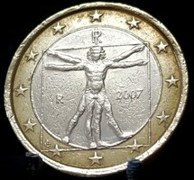 Olaszország 1 euró, 2007 C01C3
