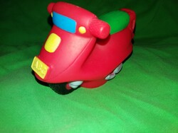 Retro MINŐSÉGI ritka robogó motor gumi figura jármű szép állapotBAN 12X12 cm a képek szerint