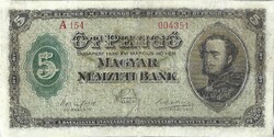 5 pengő 1926 restaurált 3.