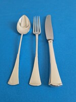 Ezüst keresztelő evőeszköz készlet, gyerek evőeszköz készlet