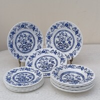 Angol porcelán étkészlet hagyma mintás