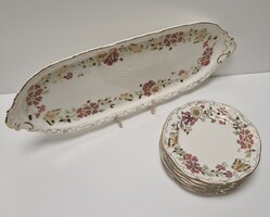 Zsolnay Pillangós Szendvicses készlet  #1186