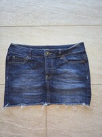Blind Date Love Denim női farmer mini alj, szoknya XS-es