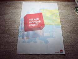 Régi retro MSZP szocialista, politikai, választási plakát, poszter
