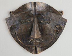 Kátai József - Bronz maszk (T:103)