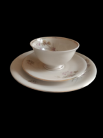 Bereuther Bavaria német porcelán hibátlan reggeliző szett