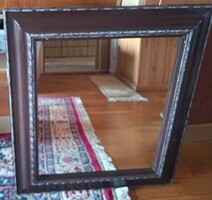60 cmx70 cm fali tükör, kerettel egyutt