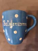 Kerámia bögre Balatonszemes