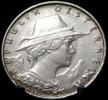 Ausztria 10 groschen, 1925 E05D3