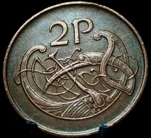 Írország 2 penny, 1980 E05C3