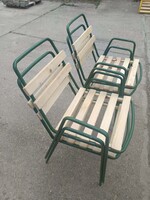 Retro kerti székek régi kerti szék csővázas kerti székek karos kerti szék rakásolható vendéglátos