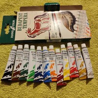 Pannon color Budapest tempera, művészfesték 12x 8ml darabos készlet