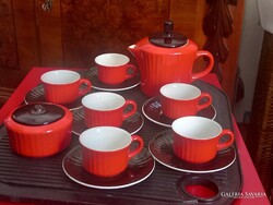 Kispest Granite Coffee/espresso Set from 1950s Hungary