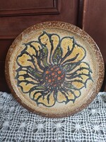 M. Kiss Katalin samott falitányér