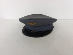 Antik vasutas sapka jelmez ruha rákosi korszak jelvény 384 6586