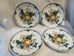 Porcelán /Bavaria/ gyümölcs mintás tányér