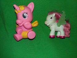 Retro MINŐSÉGI aranyos My Little PONY bébi figurák 2 db EGYBEN a képek szerint