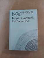 Krasznahorkai László -  Kegyelmi viszonyok - Halálnovellák - Magvető,1986 (1. kiadás)