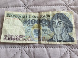 Lengyel zloty "1000"