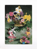 HÚ:18 Húsvéti képeslap "BÁBOS"