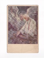 HV:50 Húsvéti vallásos képeslap "Postatiszta" Prohászka Ottokár!
