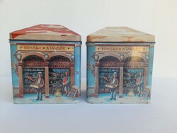 Retro Vinyl Sophiane House-shaped Decorative Boxes from 1996
