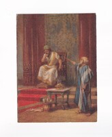 HV:63 Húsvéti vallásos képeslap "Postatiszta" Vágott!