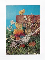 HÚ:19 Húsvéti képeslap "BÁBOS"