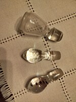 Glass stopper, decanter glass stopper 3 pcs
