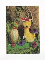 HÚ:19 Húsvéti képeslap "BÁBOS"