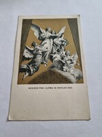 BENCZUR PRINX: GLÓRIA IN EXCELSIS DEO.-levelezőlap Készüljetek a 34. eucharisztikus világkongresszus
