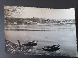 Régi képeslap Szentendre - Dunapart 1966