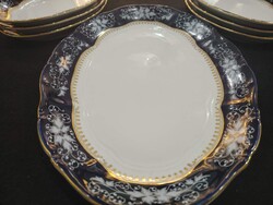 Zsolnay Pompadour II szendvics készlet 6 személyes