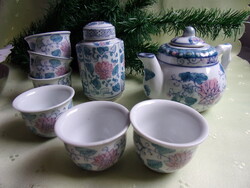 Bájos kínai teás/szakés készlet