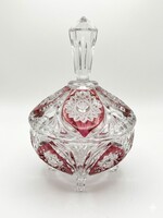 Nagyméretű kristály bonbonier