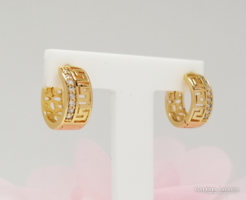 Xuping aranyozott antiallergén karika fülbevaló, 13 mm (2136)