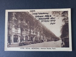 Paris, hôtel royal monceau, avenue hoche, street view from the car, circa 1920s–30s