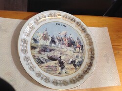 Zsolnay porcelàn  falitàl  30 cm hofoglalàs