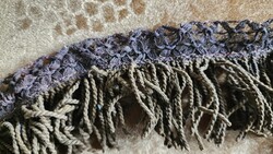 ANTIK FÉMSZÁL VERTCSIPKE + ROJT KOLOSTOR MUNKA DÍSZ ÖLTÖZET LITURGIA MILITARY MŰTÁRGY RESTAURÁLÁS