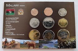 Malawi 9 érme bliszter forgalmi sor