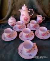 HOLLÓHÁZI HAJNALKA MINTÁS KÁVÉSKÉSZLET