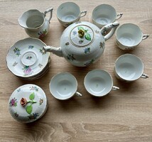 Herendi Eton (ETORK) mintás teáskészlet