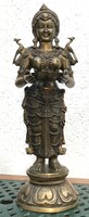 Bronz Lakshmi szobor