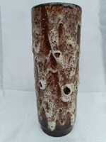 Ritka Stein Keramik "Fat Lava" váza – Kráteres máz, W. Germany 6 20 (Brutalista stílus)
