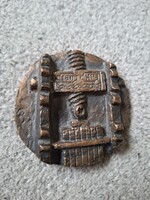A Tabajdi szép napok emlékére, kétoldalas bronz plakett